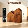 DAWASAPAT Wooden House Remote Control Holder/Remote Caddy & Desktop Organizer