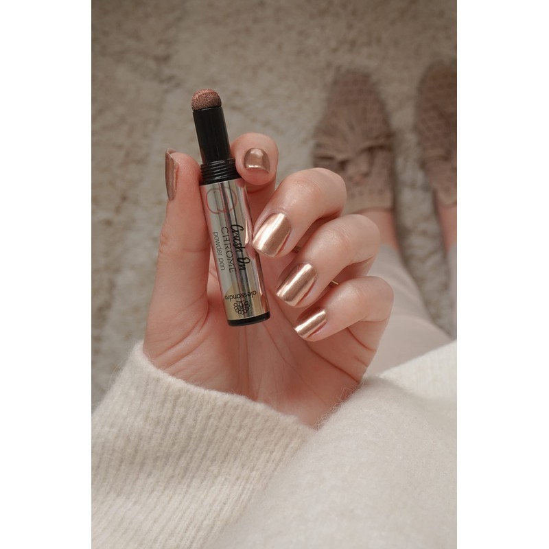 alessandro Striplac Peel or Soak Rose Crush On Chrome Set