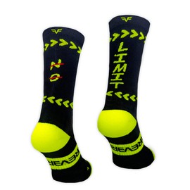 IRREVERENT Running Socks - Compressive, Blister Prevention, Moisture Wicking, Padded - CrossFit, Gym, nolimit