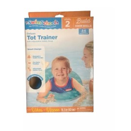 SwimSchool Deluxe Tot Trainer Water Pool Float Toddler Ages 2-4 Level 2