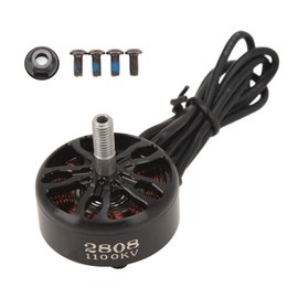A2808 Drone Motor 1100KV Black Brushless Motor Aluminum Shell Powerful Permormance Ultralight FPV Motor for FPV Quadcopter