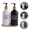 BIUDECO Bathroom Liquid Soap Dispenser Pump Squeeze Soap Dispenser Refillable