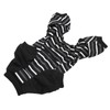Dog Pajamas Warm Comfortable Stretchy 4 Legs Striped Dog Pajamas