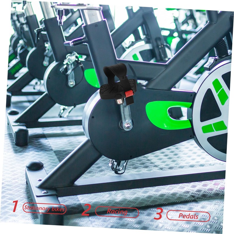 WOONEKY Sturdy Exercise Bike Pedals Pp PVC Material Anti-Slip for