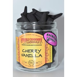 Nature's Enlightenment Backflow Wildberry Incense 5 Cone Pack - Cherry Vanilla Scent