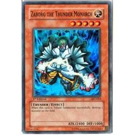 AST-023 Zaborg the Thunder Monarch + Free Original Gwindi Card-Sleeve