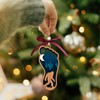 Bigfoot Ornament - Sasquatch Ornament, Sasquatch Christmas Ornament - Bigfoot