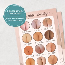 Sellerrocket Baby Shower Games Gap Rates 2 Cards - Puzzles, Fun and Surprises for Your Baby Shower - 2 Fun Games for the Upcoming Baby Shower - Great Guessing Game and Party Gift