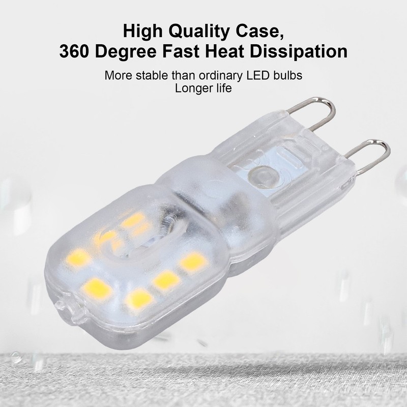 G9 Bulb Dimmable Eye Protection Energy Saving 14 LEDs 3W