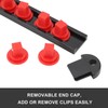 6pcs Socket Organizer 360° Swivel Removable End Cap 1/4 Inch