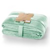DecoKing Cuddly Microfiber Blanket Bedspread Fleece Faux Fur Blanket Fluffy