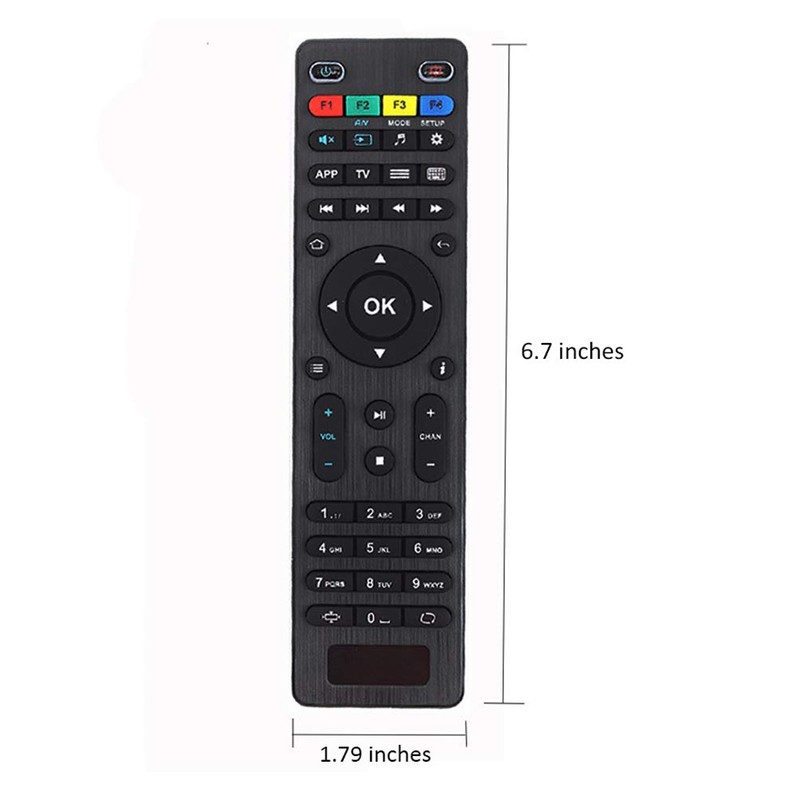 Amiroko Replacement Remote Control Compatible with MAG250 MAG254 MAG255 MAG256