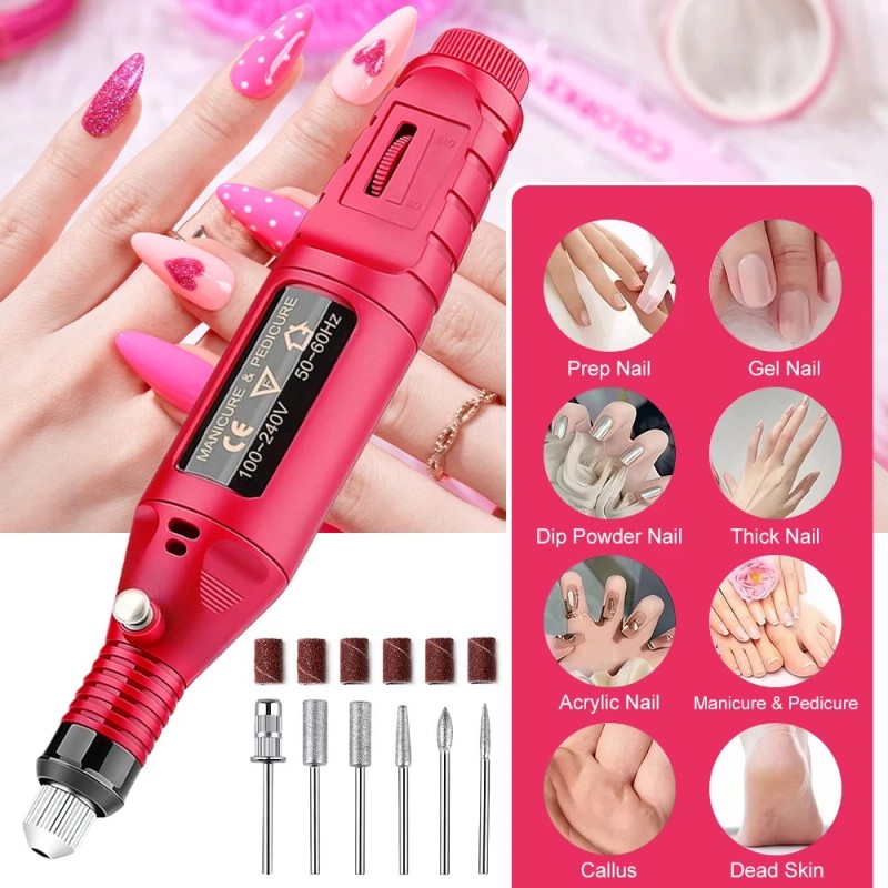 SOFIA 14in1 Toe Nail Grinder For Thick Toenails Set Professional