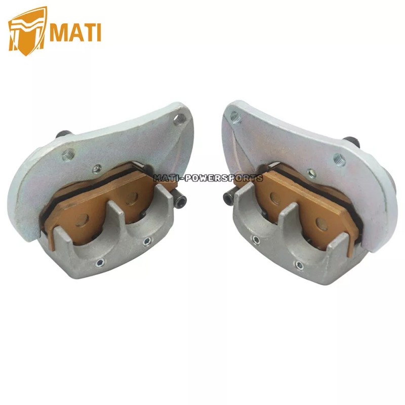M MATI Front Brake Calipers W/Pads For Can-Am Maverick 1000R