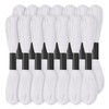 Set di 14 fili di filo da ricamo bianco, 120