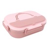 Stainless Steel Insulated Lunch Box 4 Grid Corrosion Prevention Rustproof