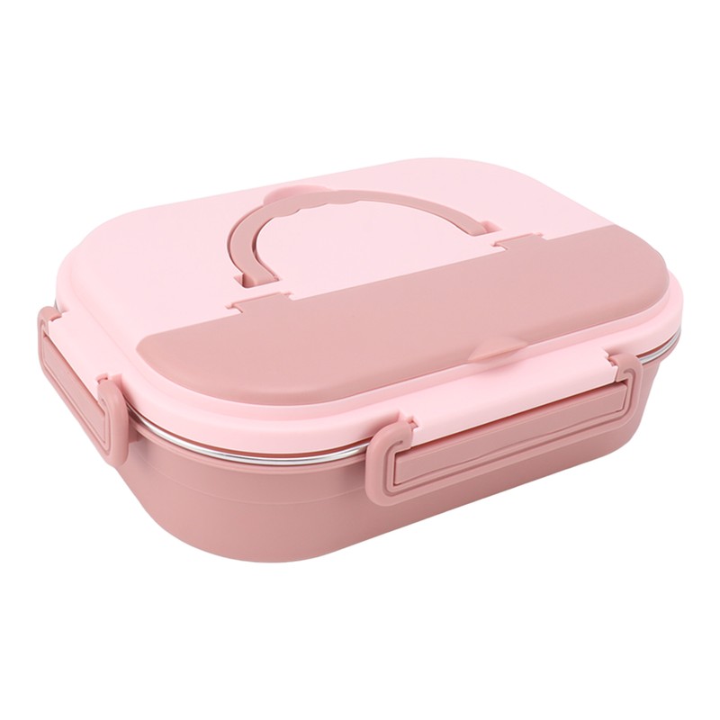 Stainless Steel Insulated Lunch Box 4 Grid Corrosion Prevention Rustproof