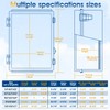 XINYIELE Waterproof Outdoor Project ABS Plastic Junction Box IP67 Weatherproof