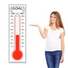 Dry Erase Goal Tracking Thermometer 46"x12" - Corporate Sales Board