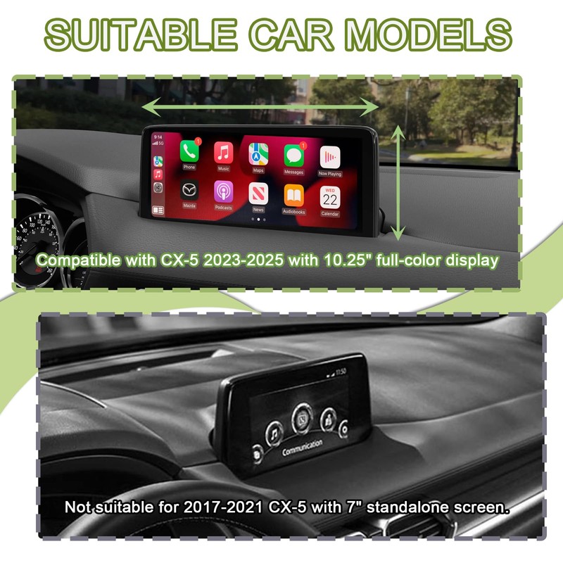 HGWEI Dash Storage Box Compatible with Mazda CX-5 2025 2024