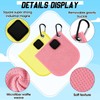Hahafelt 2 Pcs Small Magnetic Golf Towel with Clip 6