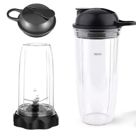 Sduck Replacement 32oz Cup and 24oz Cup with to go lids and Twist Blade for NutriBullet Select Blender 1200/nutribullet PRO 1000 &Blender Combo ZNBF30400Z/ZNBF30500Z