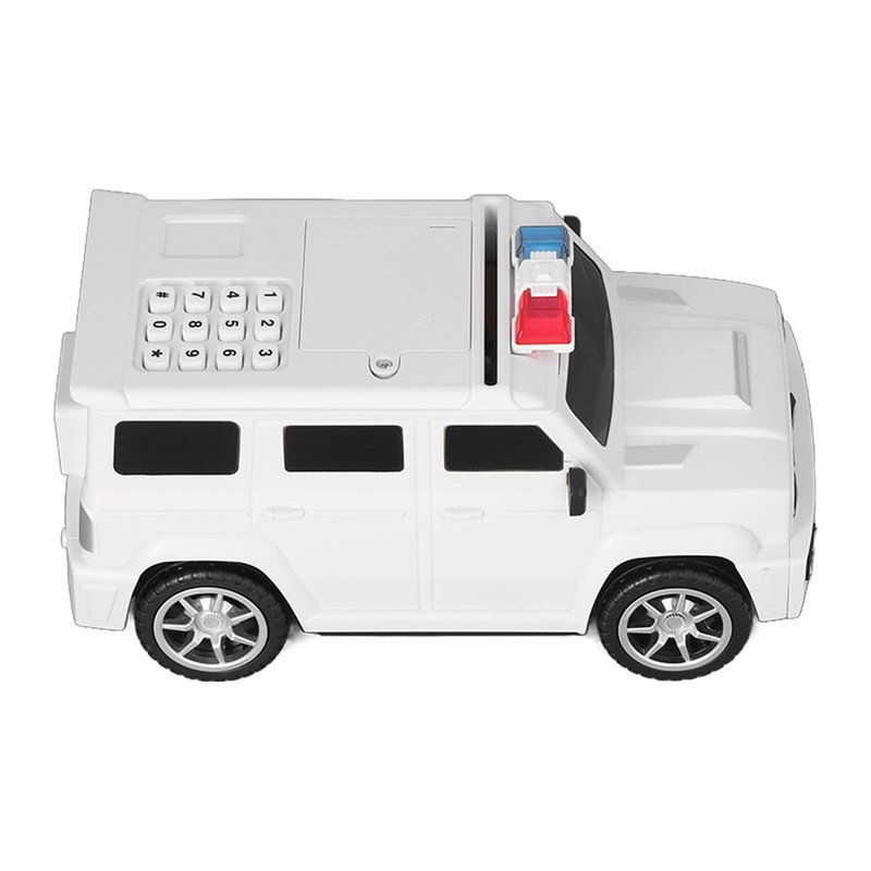 Car Bank Automatic Fingerprint Password Money Rolling Cash Coin Car