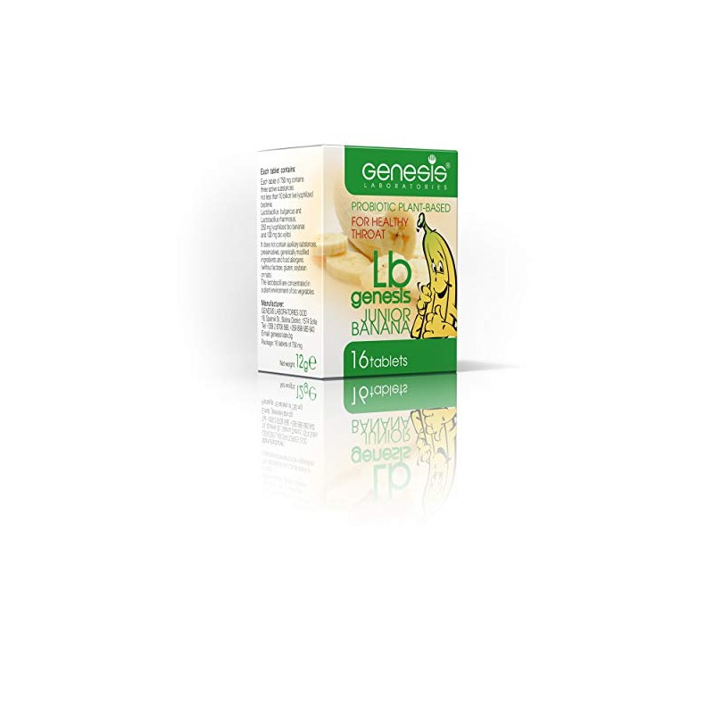 Genesis LB Junior - Probiotic with Banana and Xylitol (16