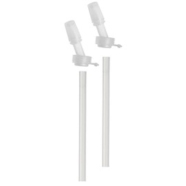 CAMELBAK Eddy+ Kid Bottle replacement Clear Bite Valves + 12mm straws - 2 pack