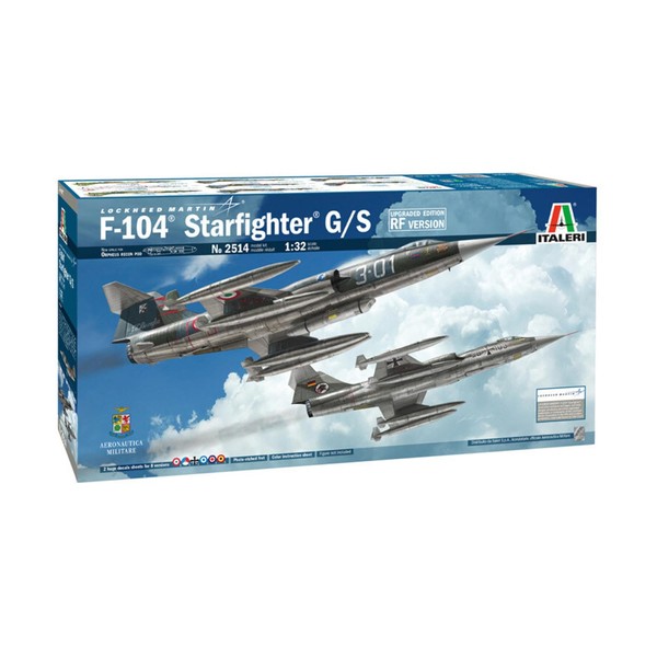 Italeri ITA2514 1:32 F-104G F-104S Starfighter Upgraded RF Version [Model