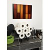 The Plum Penguin Abstract Mark Rothko Inspired Wall Art, Dual