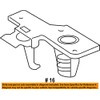 Jaguar OEM 12-15 XJ Hood-Safety Catch Latch Lock C2D24409