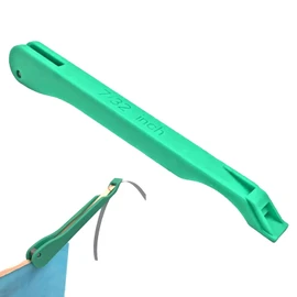 Copper Foil Hand Foiler for Stained Glass, Stained Glass Hand Foiler Tool,Copper foil Dispenser,Green Hand Foiler for 7/32" Copper Foil Tape,Stain Glass Tools and Supplies（Green）