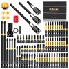 Magnetic Impact Rated Nut Driver with Screw Drill Bit Set,