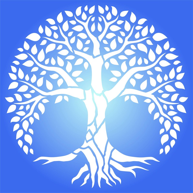 Tree of Life Stencil, 25 x 25 cm (M) -