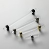 SYDARSYN Pack of 2 Transparent Acrylic Cabinet Handles, T Handles,