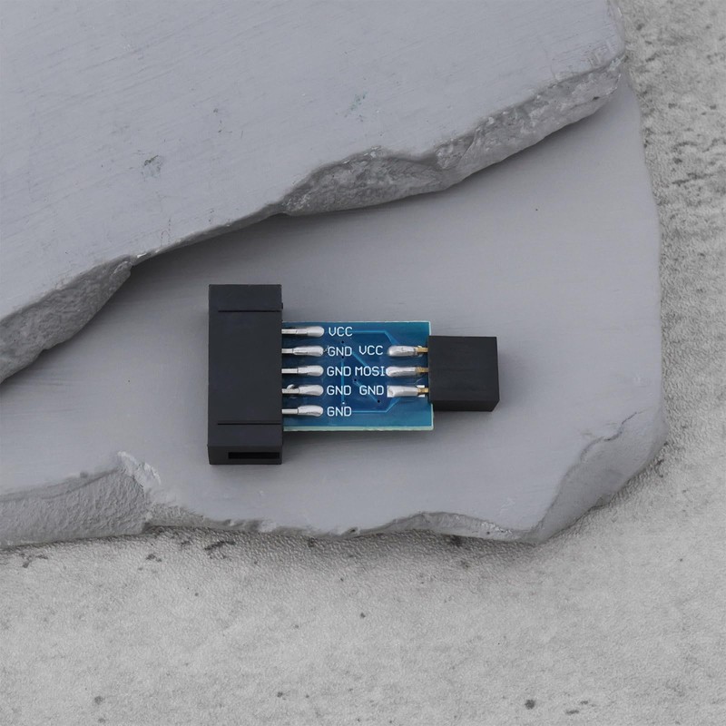 OTOTEC 4Pcs 10pin Zu 6pin ISP Programmer Adapter Kompatibel mit