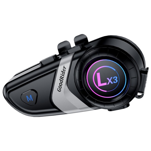 GoodRider Motorcycle Helmet Bluetooth Headset - Helmet Speakers Featuring HiFi