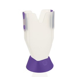 Börner Insert Box for V1, V3 & V6 with Base • Practical Storage for Slots V Slicer • Insert Box • Additional Box for Vegetable Slicer • Colour: Purple