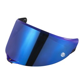 JQF Gear Helmet Shield Visor for Pista GPRR/Pista GPR/Corsa-R Motorcycle Helmet Accessories Replacement Face Shield (Chrome Blue)