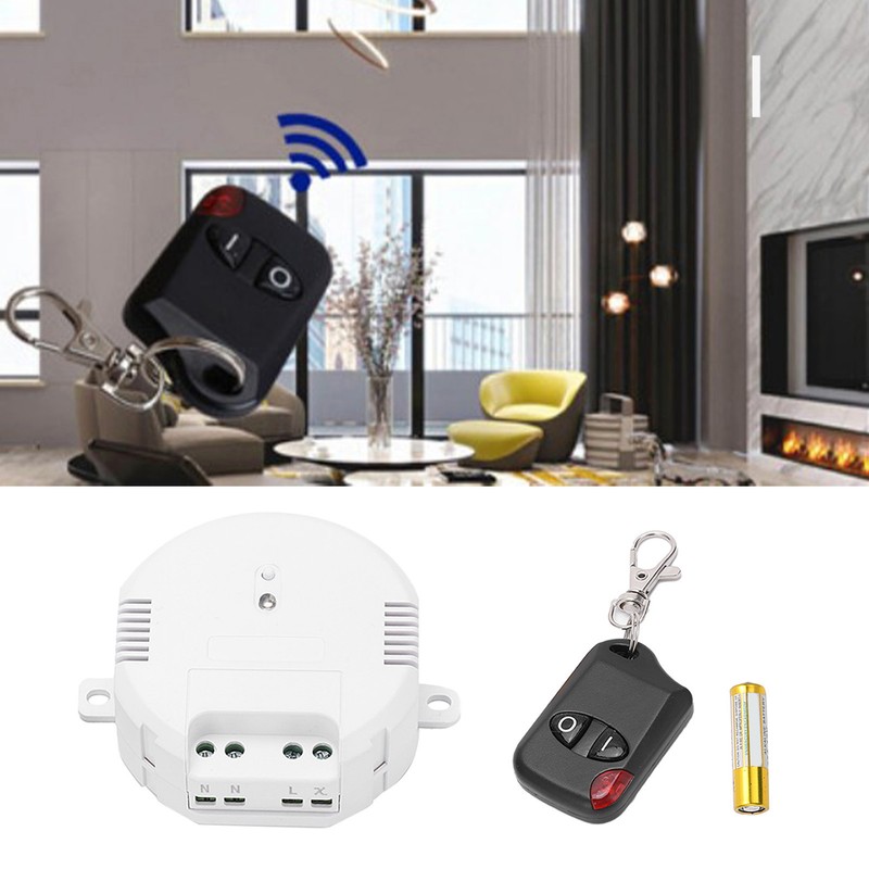 Wireless Remote Control with Receiver for Gate Curtain Furniture Household