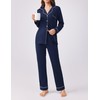 Ekouaer Womens Pajamas Set 2 Piece Long Sleeve Sleepwear Set