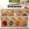 Totopos Keto Botana de Almendra 20 Piezas Horneados (Flamin Hot)