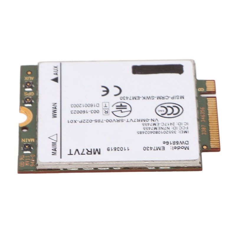 4G LTE Network Card for Dell for Latitude 7280 7285