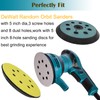 2 Pack 5 Inch 8 Hole Replacement Sander Pad for