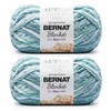 Bernat Blanket Tie Dye-Ish Tropical Sea Yarn - 2 Pack
