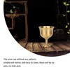 Brass Wine Goblet Exquisite Elegant Drinking Wine Cup Decoration Collection