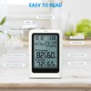 Brifit Indoor/Outdoor Thermometer, Small Weather Station