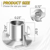100Pcs 1/4-20 Nut, 304 Stainlee Steel 1/4 20 Nut Hardware