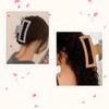 3 PCS Hair Clips for Women, Large Claw Clips, Plastic